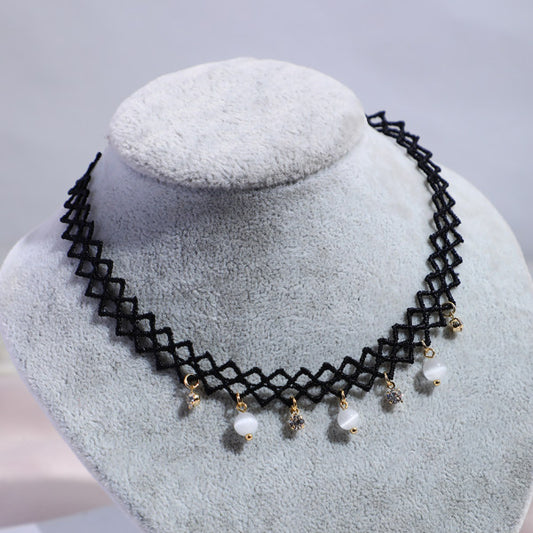 YOYOSO Black Lace Fashion Beauty Hanging Fashion Chain YYS792